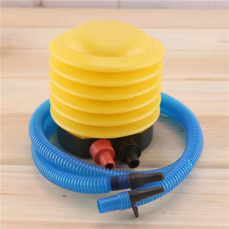 Bomba Manual Inflador Sanfonada Para Encher Bola Pilates Piscina Boia Balões em Oferta na Shopee
