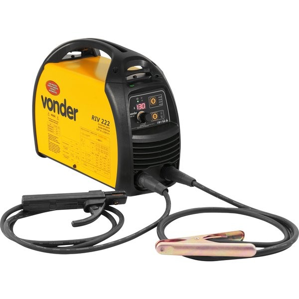 Máquina de Solda Inversora Bivolt 200A RIV 222 Vonder – Profissional