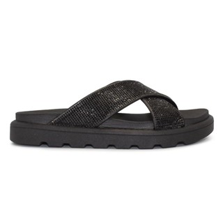 Chinelo Vizzano Papete Tiras Cruzadas Strass Casual Moda em Oferta na Shopee