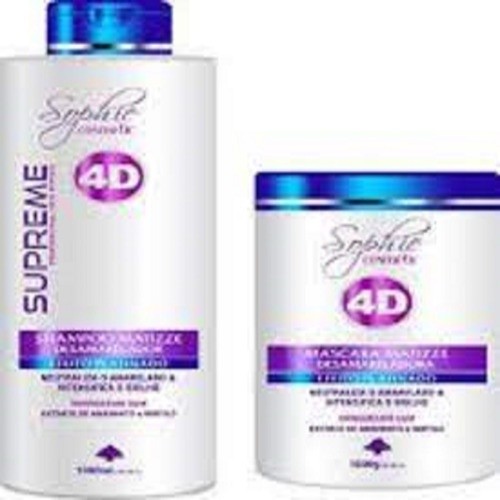 Kit Matizador Efeito Platinado Loiras 2x1kg Sophie Cosmetic Loiro Shampoo + Máscara Blond Matizze