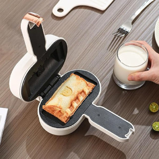 Sanduicheira Elétrica Dupla Face Aquecimento Rápido Sanduicheira 110V e 220V em Oferta na Shopee