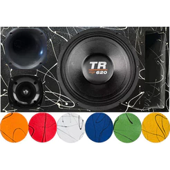 CAIXA TRIO DUTO RÉGUA ALTO FALANTE TRITON TR 620 UNLIKE 400 CORES
