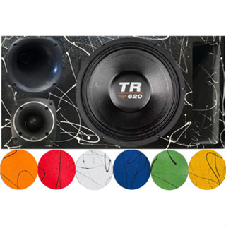 CAIXA TRIO DUTO RÉGUA ALTO FALANTE TRITON TR 620 TWEETER COMPET CORES em Oferta na Shopee