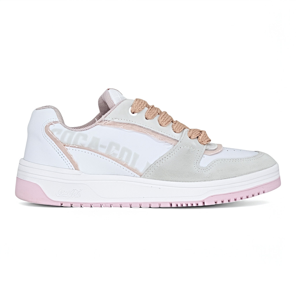 Tenis Coca Cola Feminino Branco Fresh Casual Macio Original em Oferta na Shopee