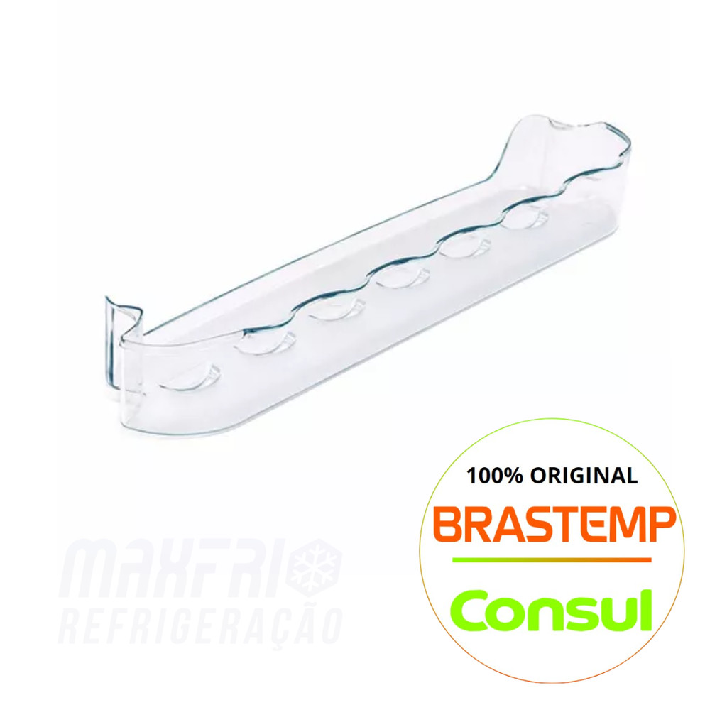 PRATELEIRA LATAS ONDULADA PARA GELADEIRA BRASTEMP/CONSUL - CRA35FB - CRB36AB (DEMAIS MODELOS NA DESCRIÇÃO)