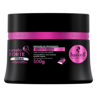 Máscara de Tratamento Capilar Haskell Cavalo Forte Hidra 300g em Oferta na Shopee