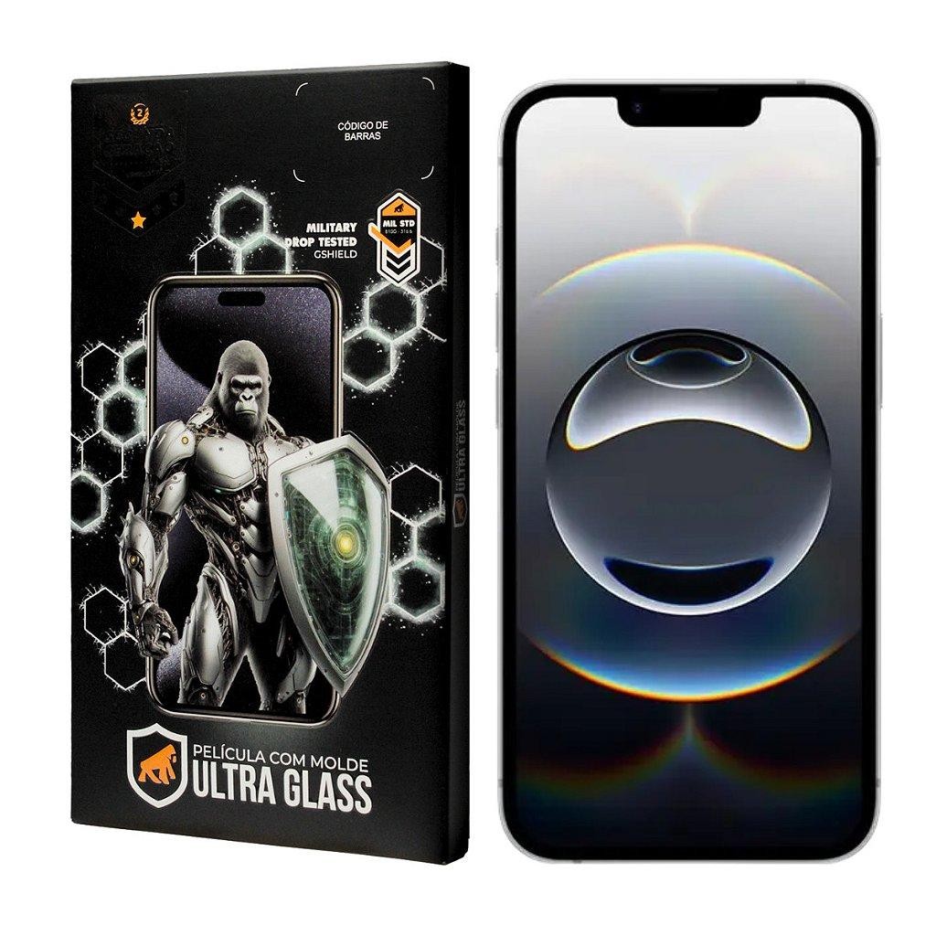 Película para iPhone 16E - Ultra Glass - Preta - Gshield em Oferta na Shopee