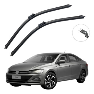 Palhetas Limpador de Para-brisa Silicone Volkswagen Virtus 2018 2019 2020 2021 2022 2023 2024 2025 em Oferta na Shopee