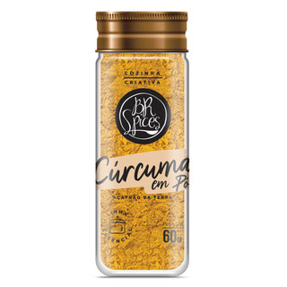Cúrcuma em Pó BR Spices 60g em Oferta na Shopee
