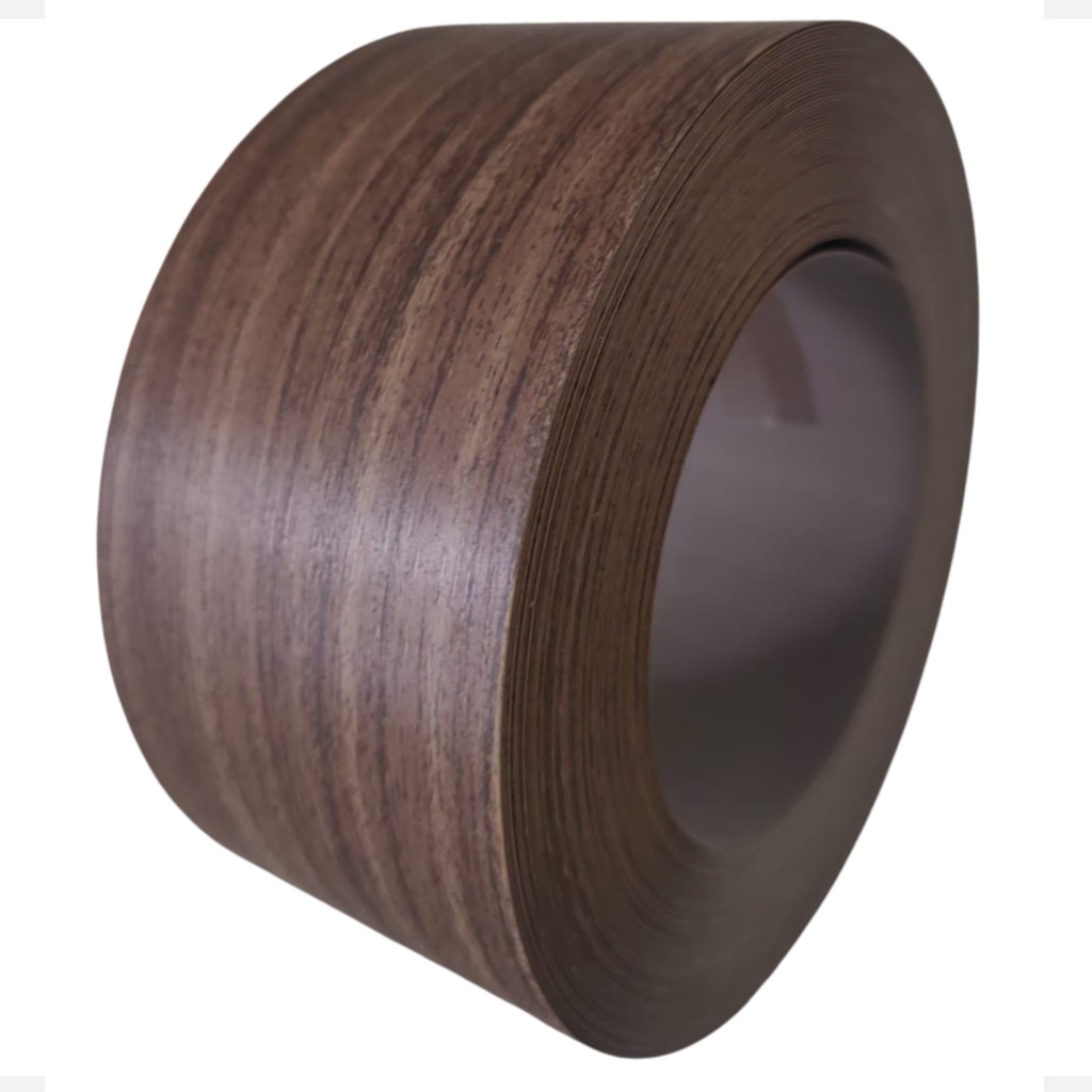 Fita de Borda Para Madeira Escura Alamo Essencial Wood 32mm X 20m Duratex Moveis Acabamento Madeirado