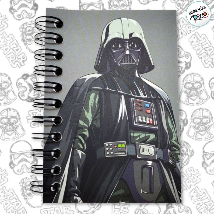 Caderninho de Anotações - Darth Vader - Star Wars - 50 Folhas - 7x10cm - 1 unidade - Disney Original - Rizzo em Oferta na Shopee