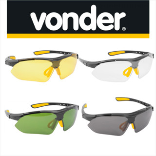 Óculos de proteção e segurança Boxer Vonder EPI Policarbonato resistente a alto impacto em Oferta na Shopee