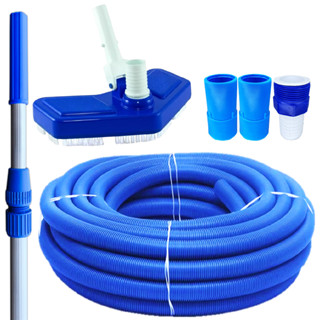 KIT LIMPEZA PISCINA COM ASPIRADOR + MANGUEIRA 4M E CABO 2M em Oferta na Shopee