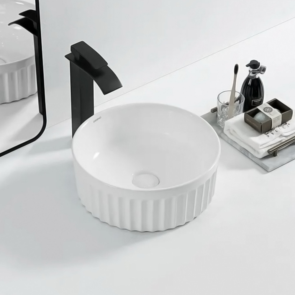 Cuba Deend De Cerâmica Orbita Rilievo P/ Banheiro 39x39x15cm em Oferta na Shopee