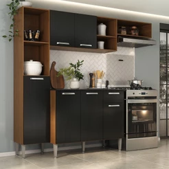Armário de Cozinha Compacta Smart Multimóveis MP2183