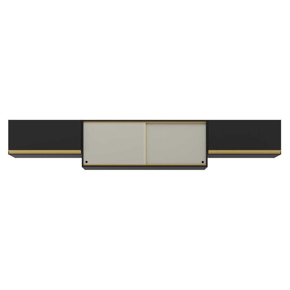Kit 3 Armários de Cozinha Aéreos 4 Portas Veneza Multimóveis MP2152