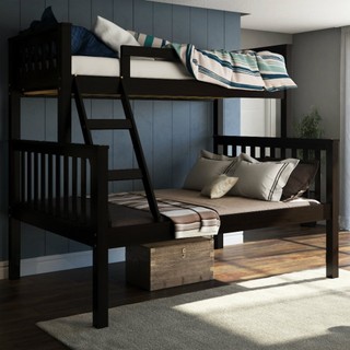 Beliche com Cama de Casal Madeira Maciça Saraiva em Oferta na Shopee