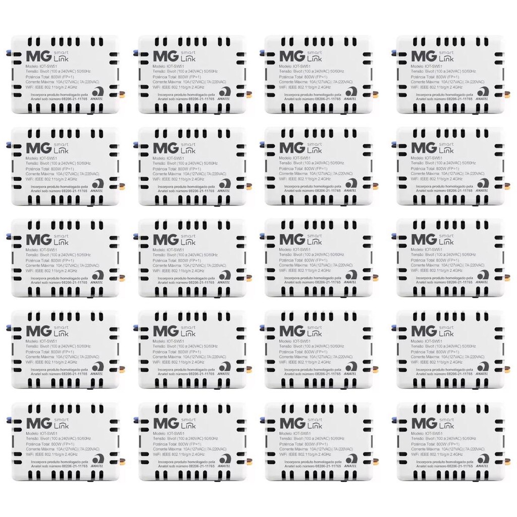KIT 20 UNIDADES - WEG DISJUNTOR MONOPOLAR 40A CURVA C C40 MINI DIN 5KA MDWP