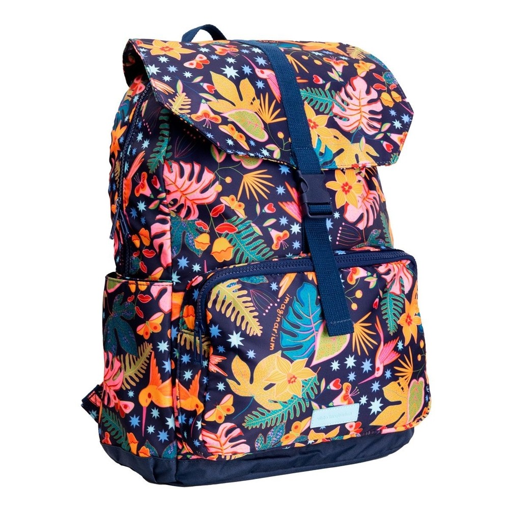 Mochila laptop estampa beija flor - Imaginarium - Women Bags
