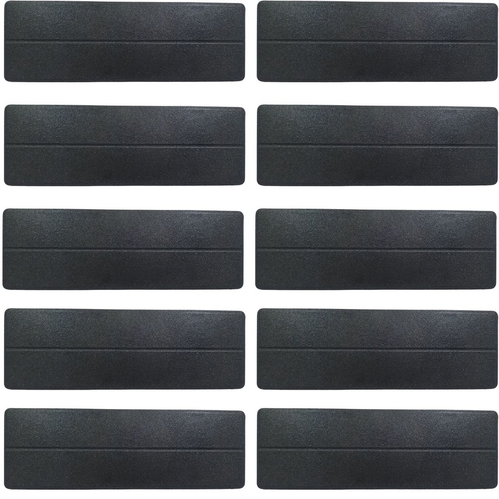 KIT 10 TAMPA PAINEL TAPA BURACO DO RÁDIO 1 DIN AUTOMOTIVO ENCAIXE UNIVERSAL PRETO RESISTENTE