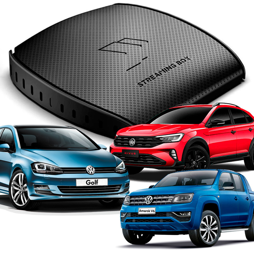 Streaming Box Light 3gb 32gb Armazenamento Carros Volkswagen Interface Usb Central Android Carplay