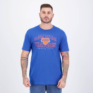 Camiseta NBA Nicktown New York Knicks Azul em Oferta na Shopee