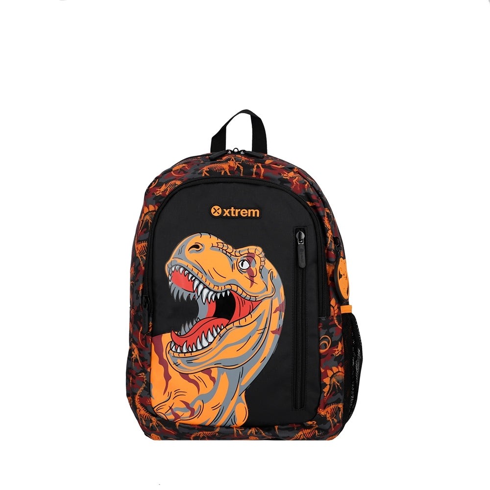 Mochila infantil Xtrem Logan Dino Laranja em Oferta na Shopee