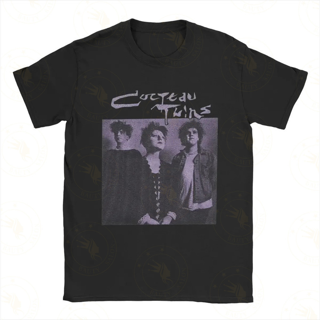 Camiseta Unissex Oversized Plus Size Feminina Masculina Cocteau Twins Gráfica   Algodão Manga Curta Streetwear Exclusiva