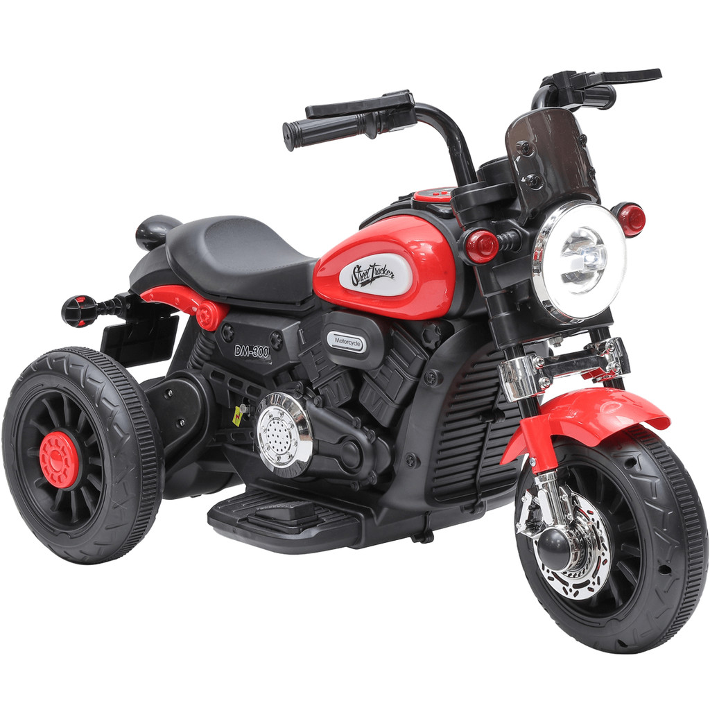 Mini Moto Eletrica Infantil Zippy Toys Harley 6V Vermelha em Oferta na Shopee