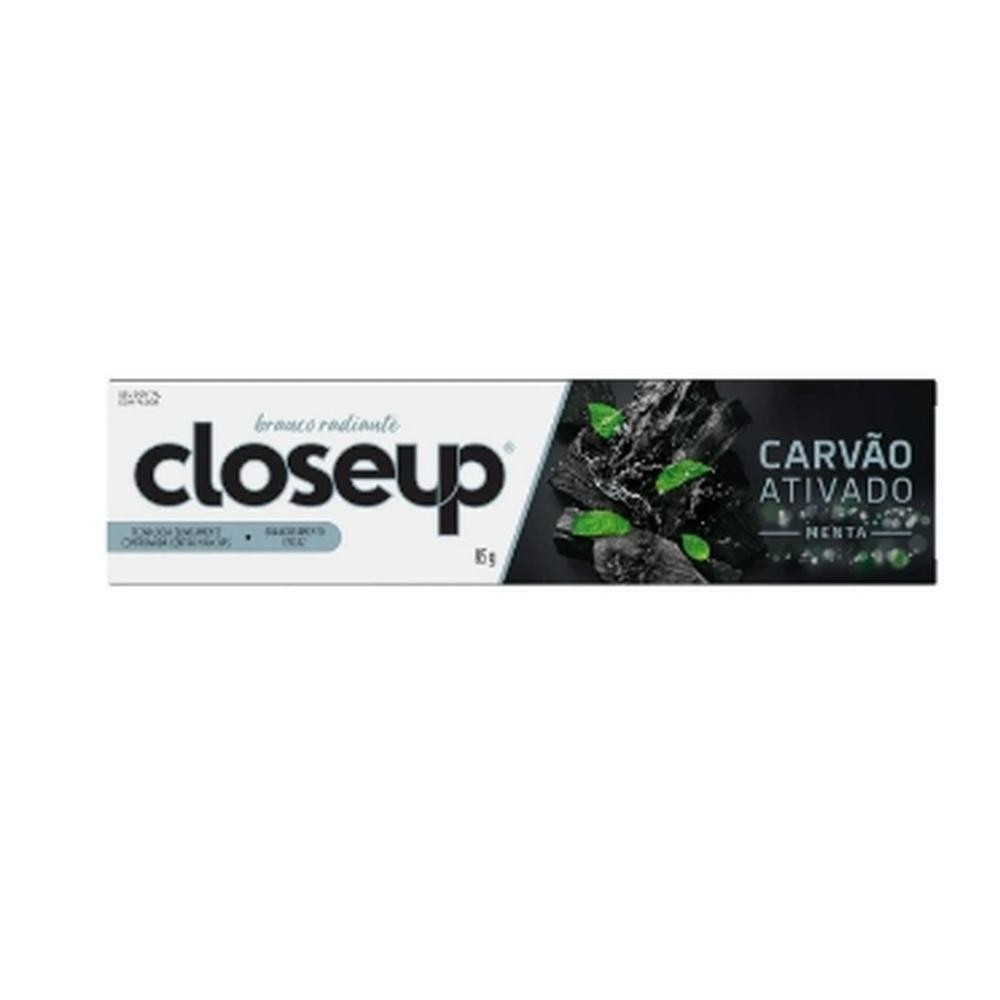 Pasta de Dente Closeup Carvão Ativado Menta 85g