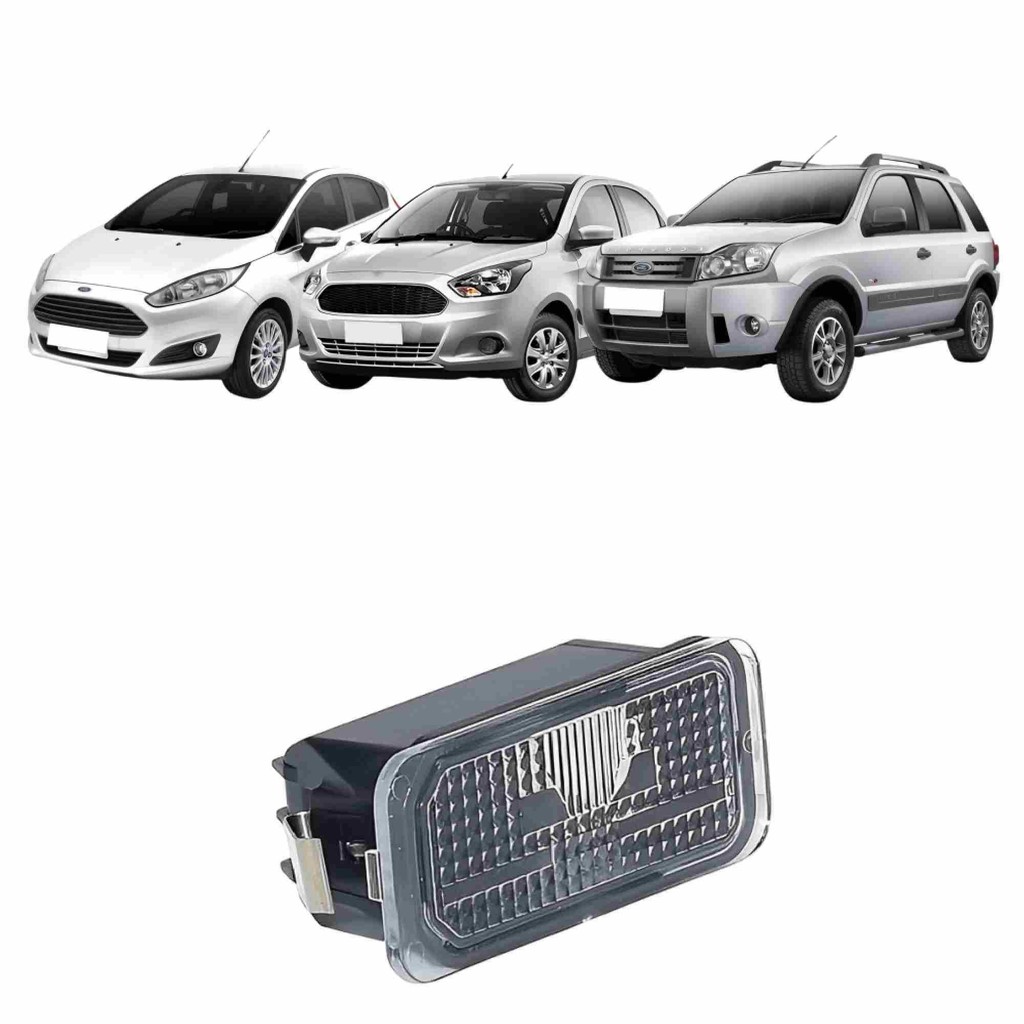 Lanterna Luz De Placa Traseira Ford Ka Ka+ Hatch 2015 A 2021