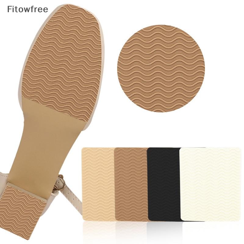 FITOW Antiderrapante Resistente Ao Desgaste Sapatos Tapete Adesivos Auto-Adesivo Protetor De Sola Salto Alto Antepé Sola