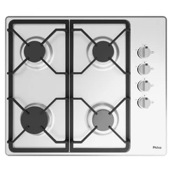 Cooktop 4 Bocas Philco Automático PCT04I Mesa de Inox - Alumínio