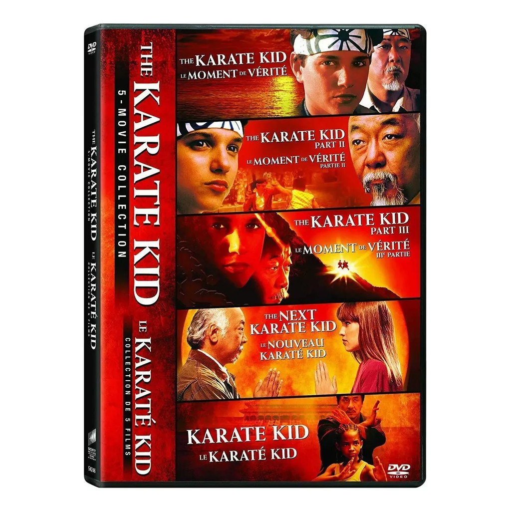 Dvd Karate Kid Coleção 5 Filmes
