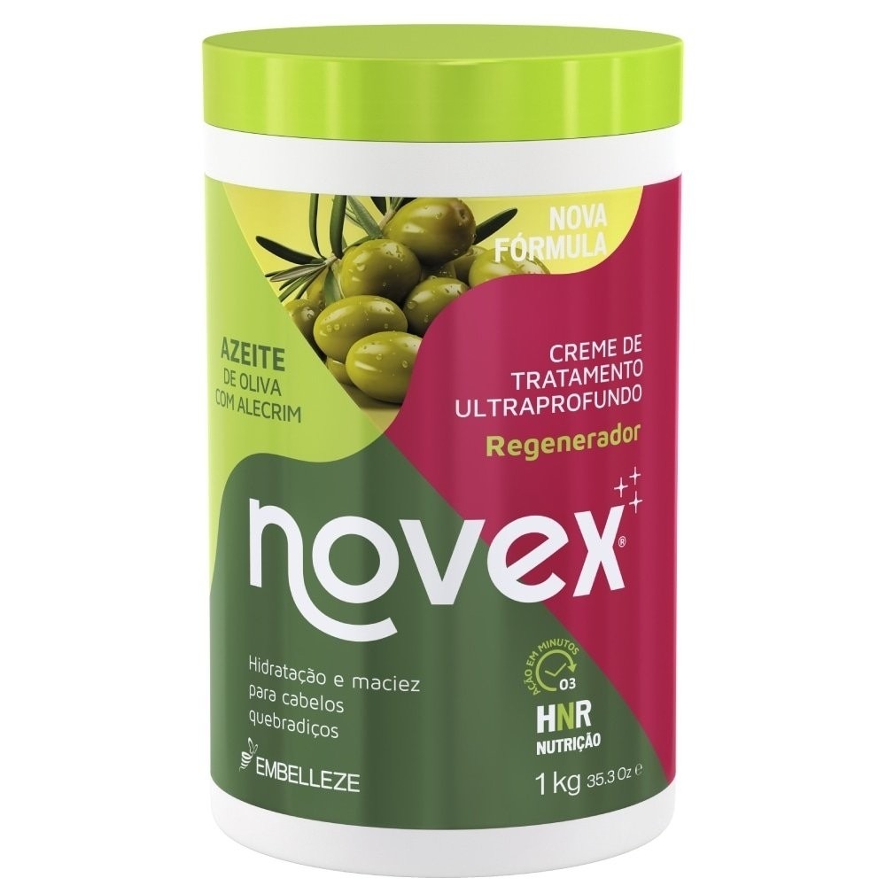 Creme de Tratamento Novex Azeite de Oliva 1Kg em Oferta na Shopee