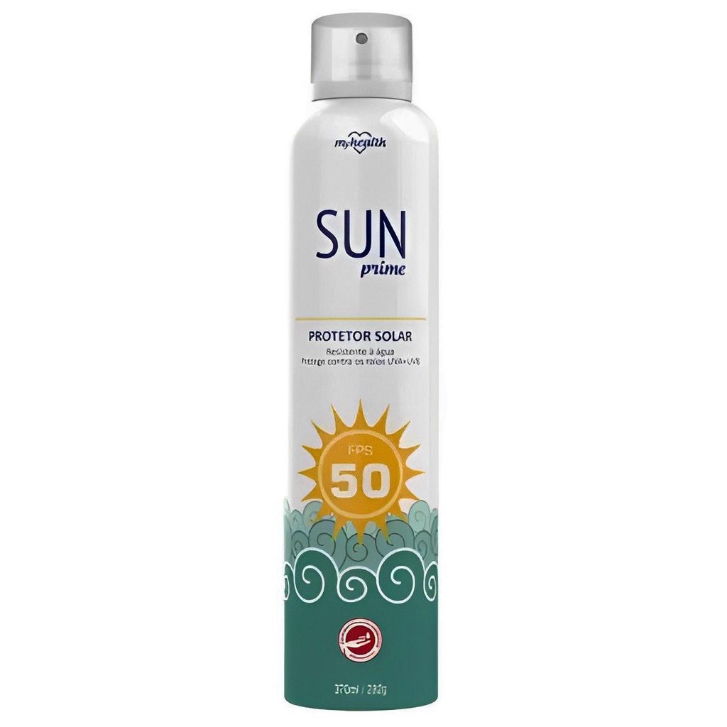 Protetor Solar Spray 50 FPS Sun Prime 370ML AEROFLEX em Oferta na Shopee