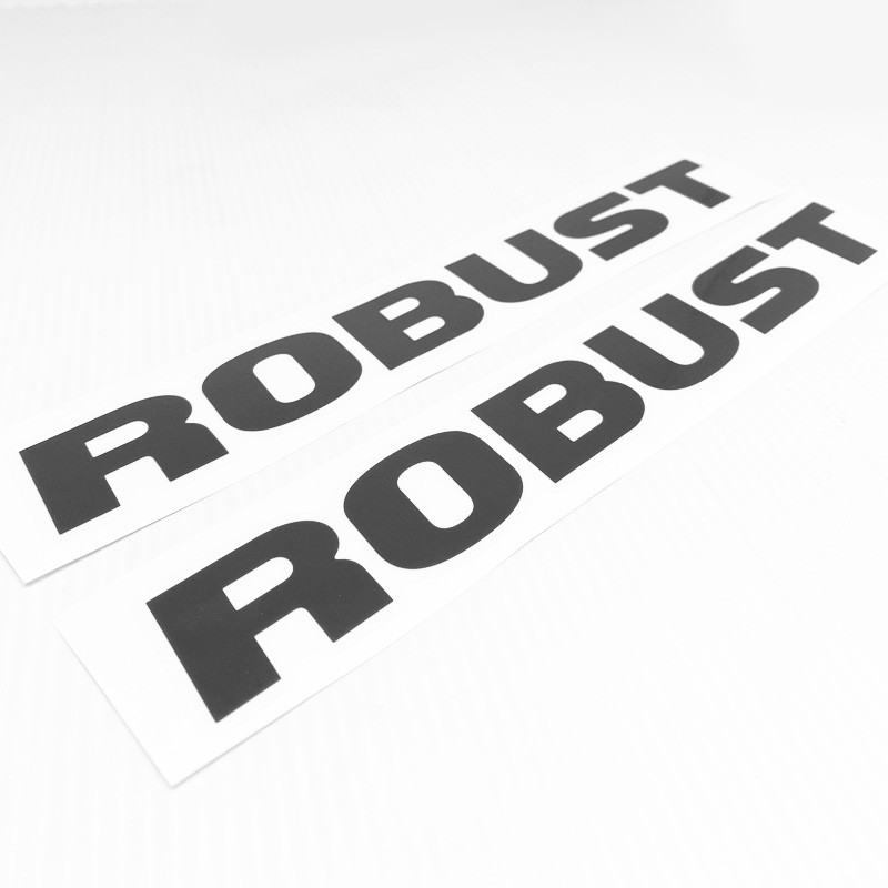 Par De Adesivos Saveiro Robust 17/19 Emblema Lateral Grafite em Oferta na Shopee