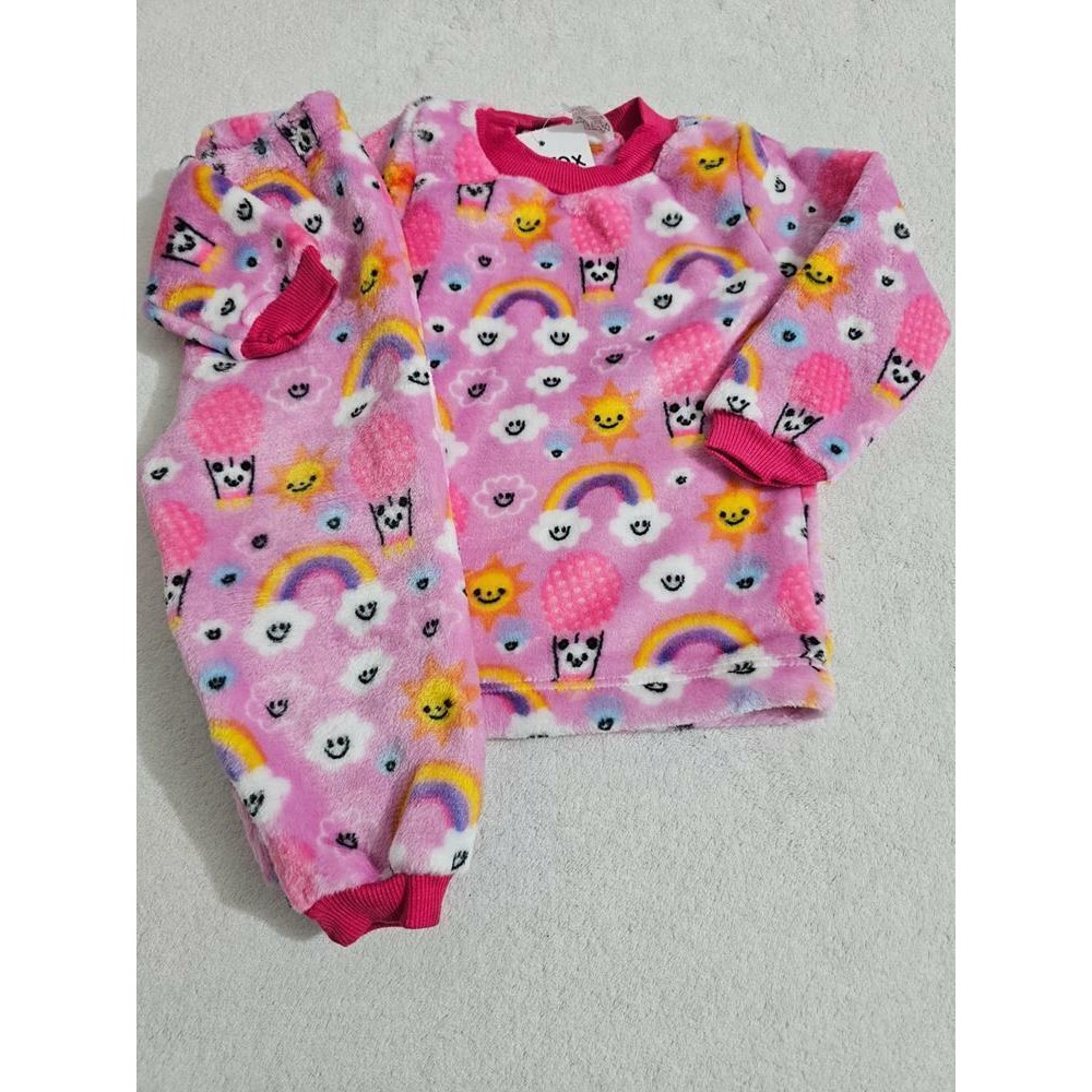 Conjuntos Bebê Menina inverno Tamanho G veste 7 a 11 meses/Em Promoção