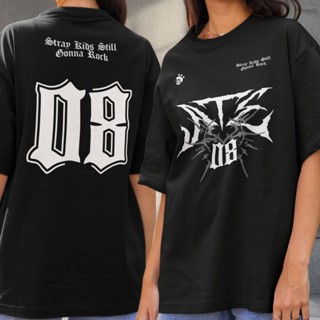 Camiseta Stray Kids Dominate World Tour Musica Still Gonna Rock Bang Chan Idol Boyband Blusa Camisa 2025 Show em Oferta na Shopee