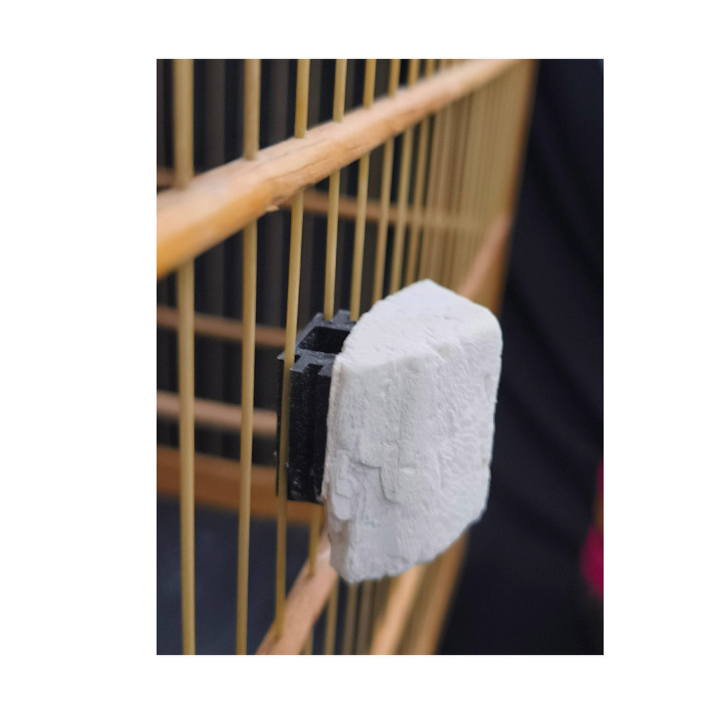 Kit com 6 Osso de Siba 100% Malha Universal- Calopsita Canario Passaros em Geral