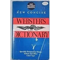 New Concise Webster’s Dictionary de Edward N. Teall / Noah Webster 7273028