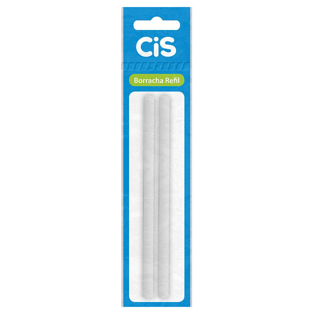 Refil De Borracha Cis Para Auto Eraser 2 Unidades