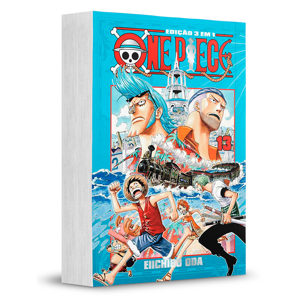 Mangá - One Piece 3 Em 1 - 13 - Novo/Lacrado em Oferta na Shopee