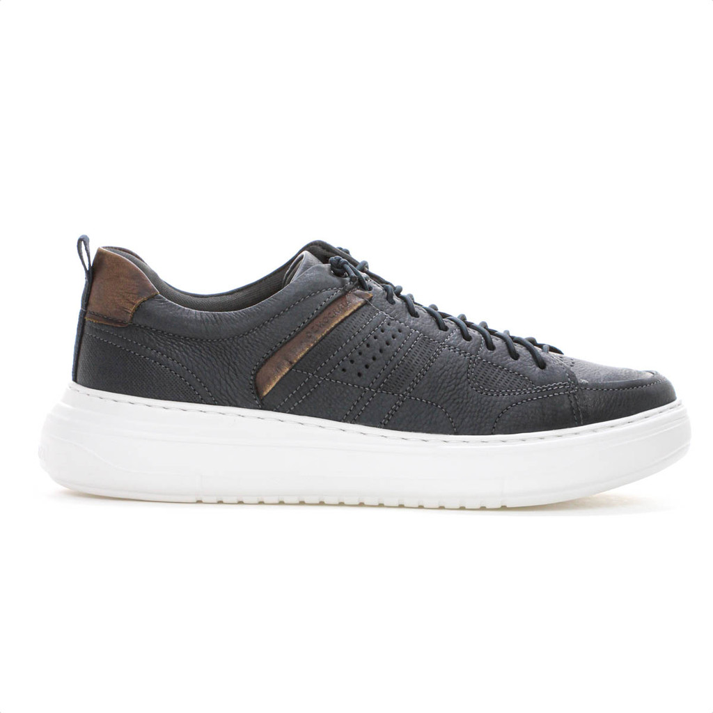 Tênis Democrata Denim Joe Ultra Light Azul Escuro - Masculino