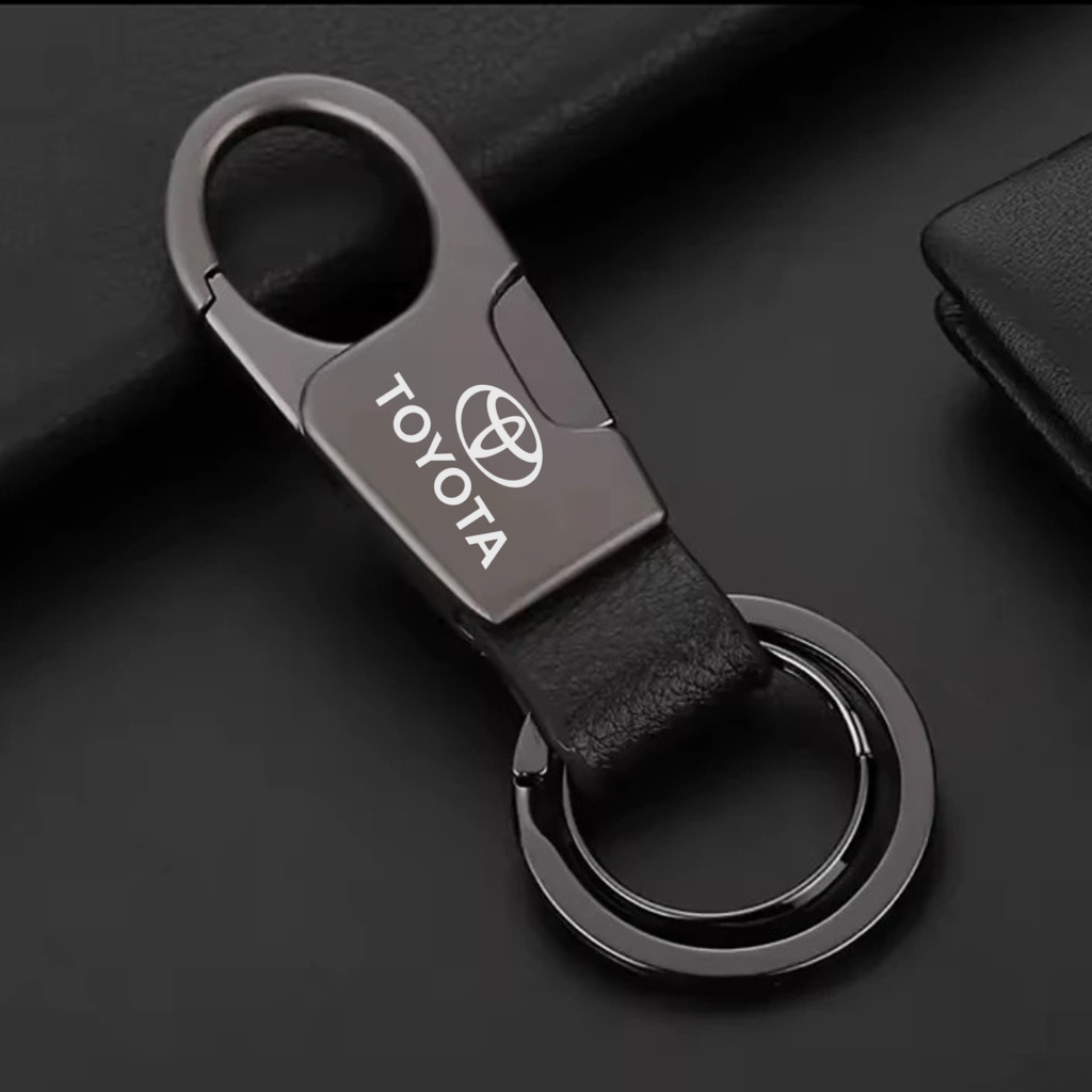 Chaveiro para Toyota Corolla Hilux Metal Resistente Luxo B em Oferta na Shopee