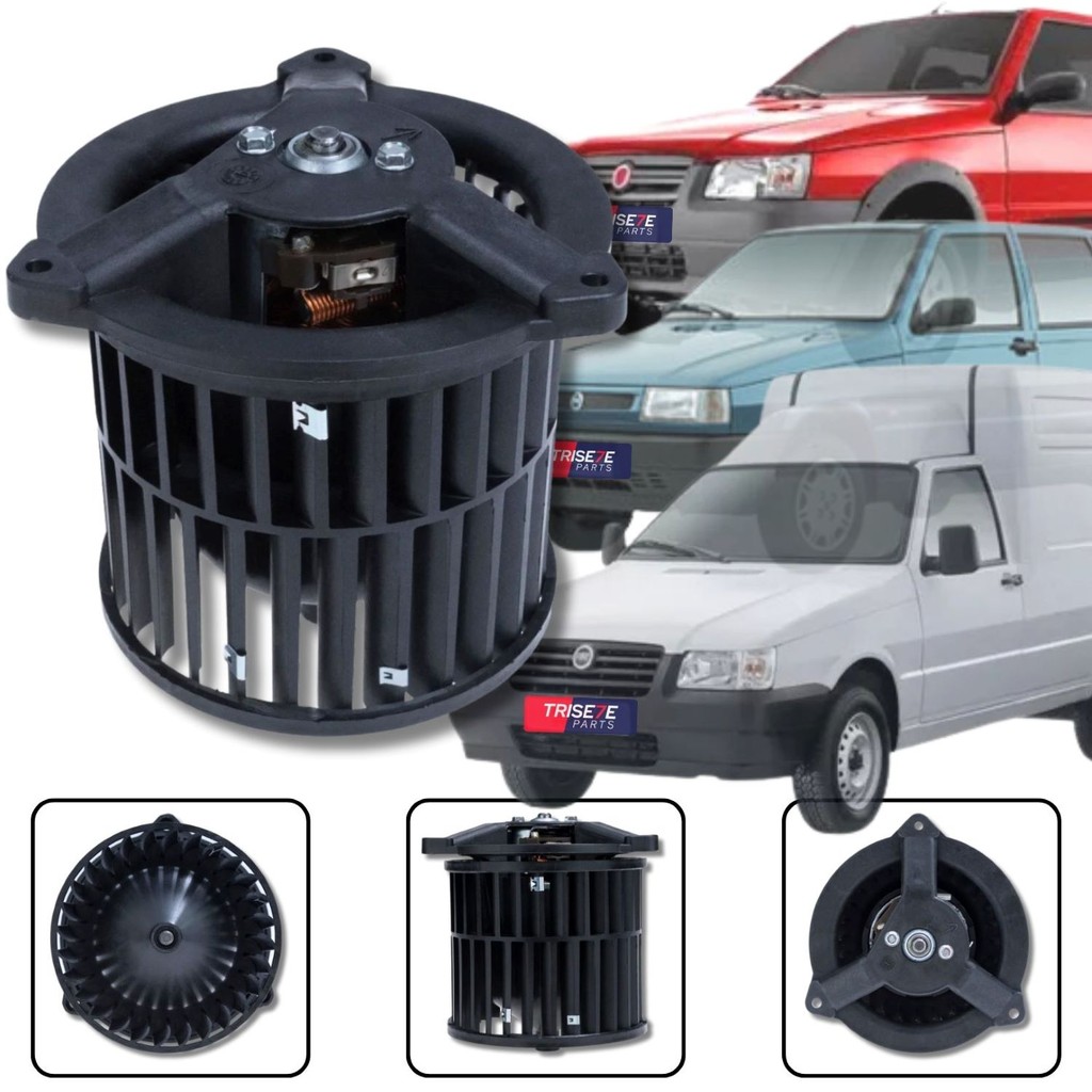 Ventilador Interno do Fiat Uno Com Ar 1990 1991 1992 1993 1994 1999 2000 2001 2002 2003 2004 em Oferta na Shopee