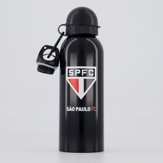 Garrafa São Paulo Metal Preta em Oferta na Shopee