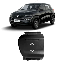 Botão Interruptor do Vidro Elétrico Porta Motorista Renault KWID 2017 até 2024