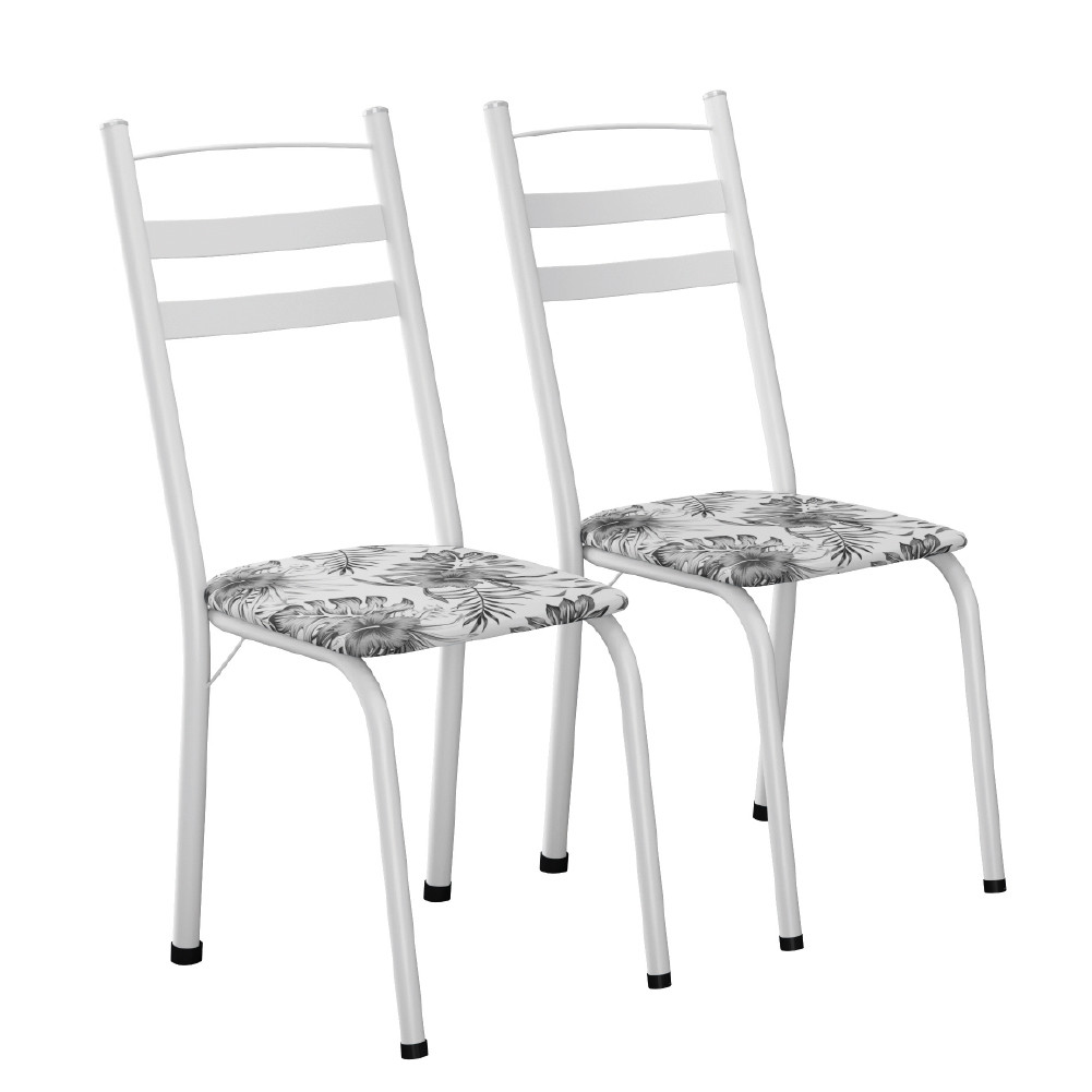 Conjunto com 2 Cadeiras Leia Artefamol