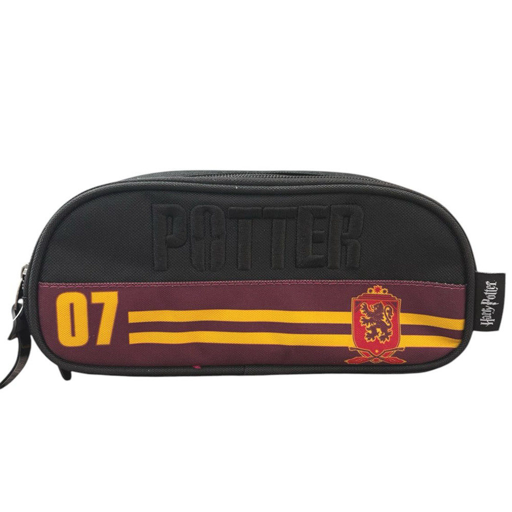 Estojo Triplo Escolar Harry Potter 3 Divisórias Licenciado em Oferta na Shopee